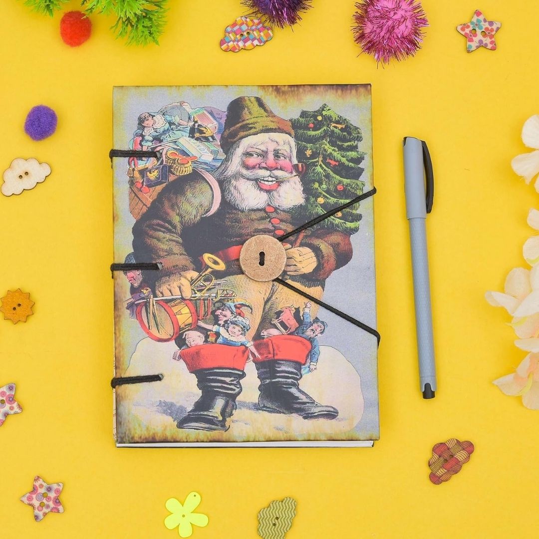 Santa Claus Personal Notepad Display